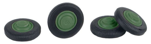 Faller 163119 - H0 - Reifen und Felgen für VW Käfer Polizei (4 Stück)